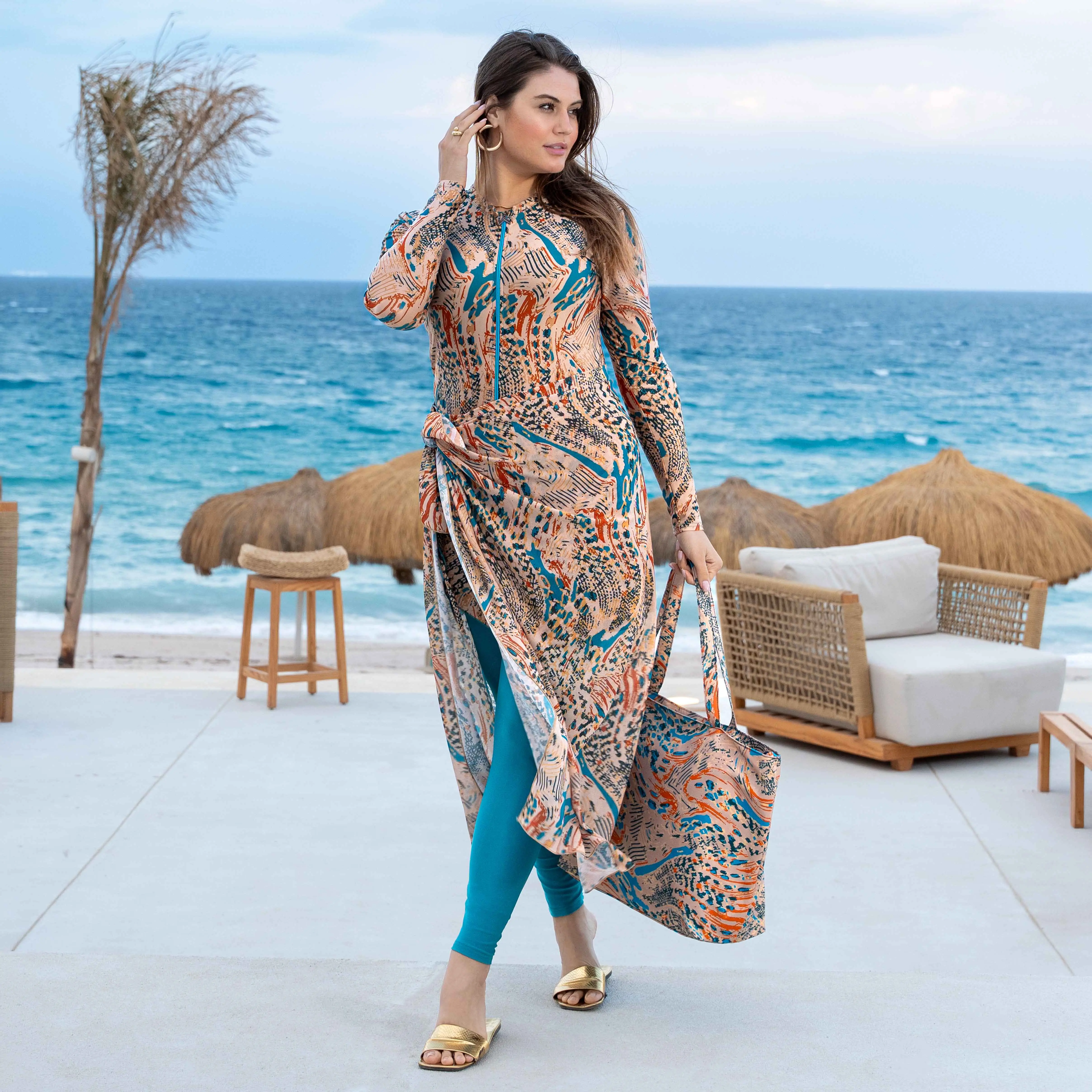 مايوه بوركيني ليكرا حريمي WL.13