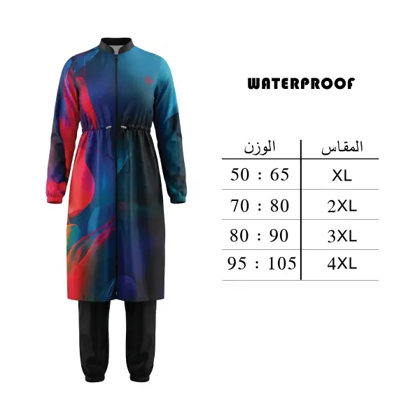 مايوه بوركيني للمحجبات موديل WP19